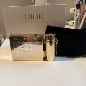 Coach Black Mules with Gold Buckles